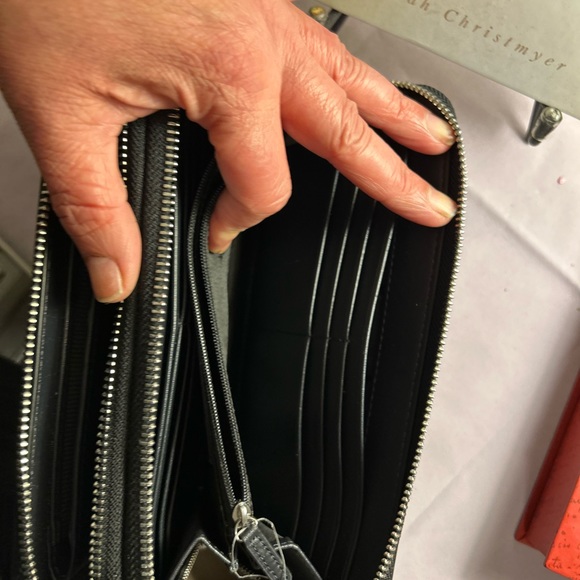 Micheal Kors Logo Smartphone Wallet ADMRL/PLBLUE - Picture 5 of 12